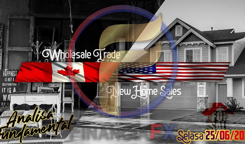 Canada Wholesale Trade & US New Home Sales