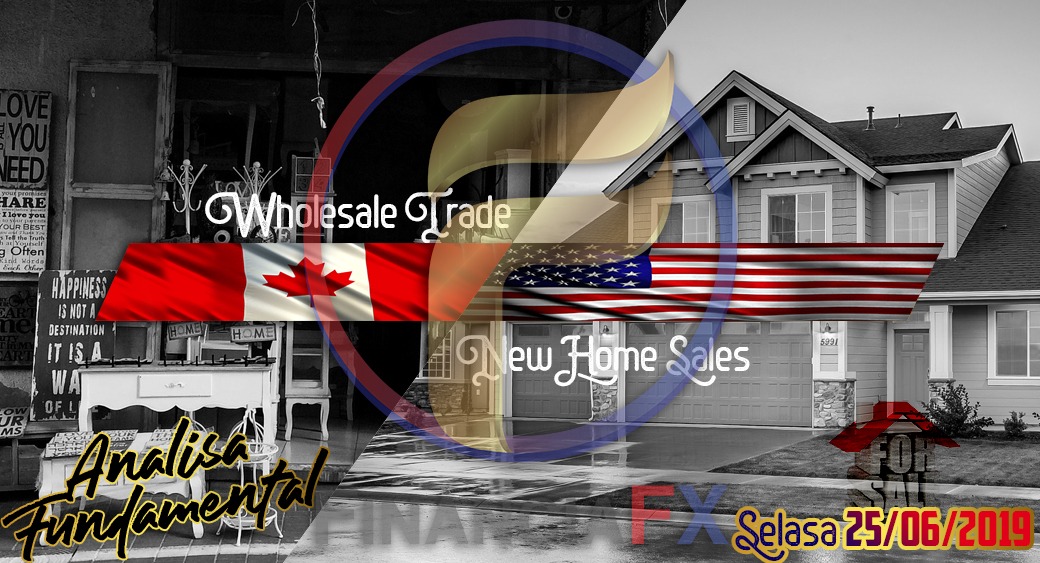 Canada Wholesale Trade & US New Home Sales