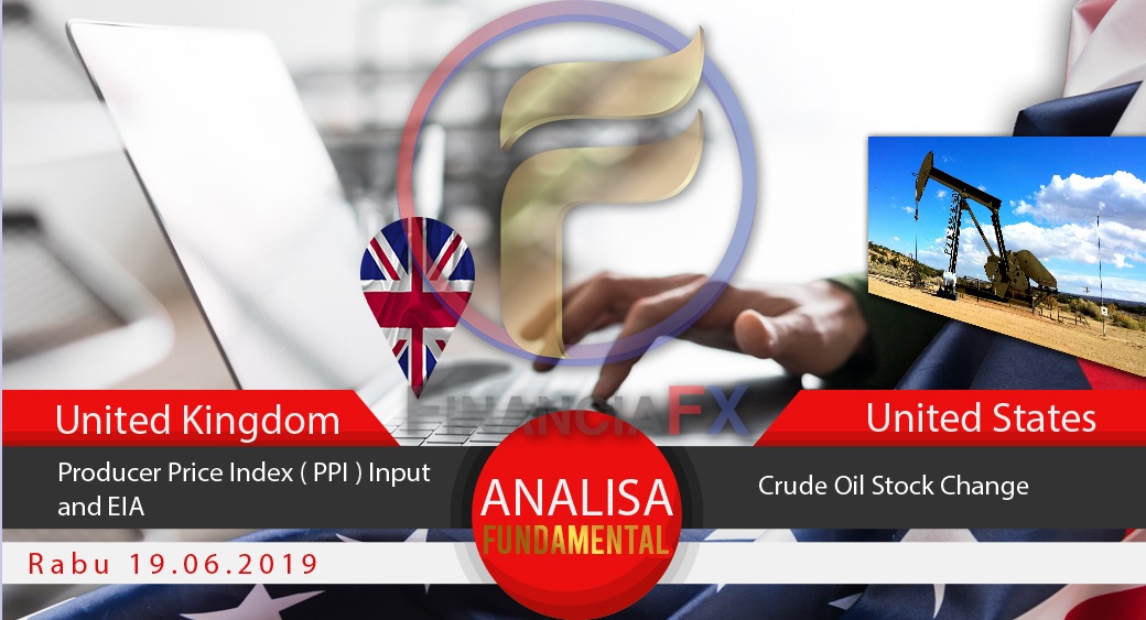UK PPI Input & EIA US Crude Oil Stocks Change