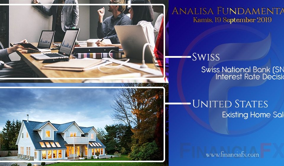 SNB Interest Rate Decision & US Existing Home Sales