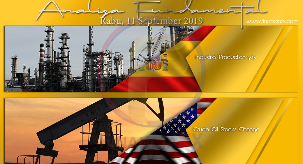 Spain Industrial Production & EIA US Crude Oil Stocks Change