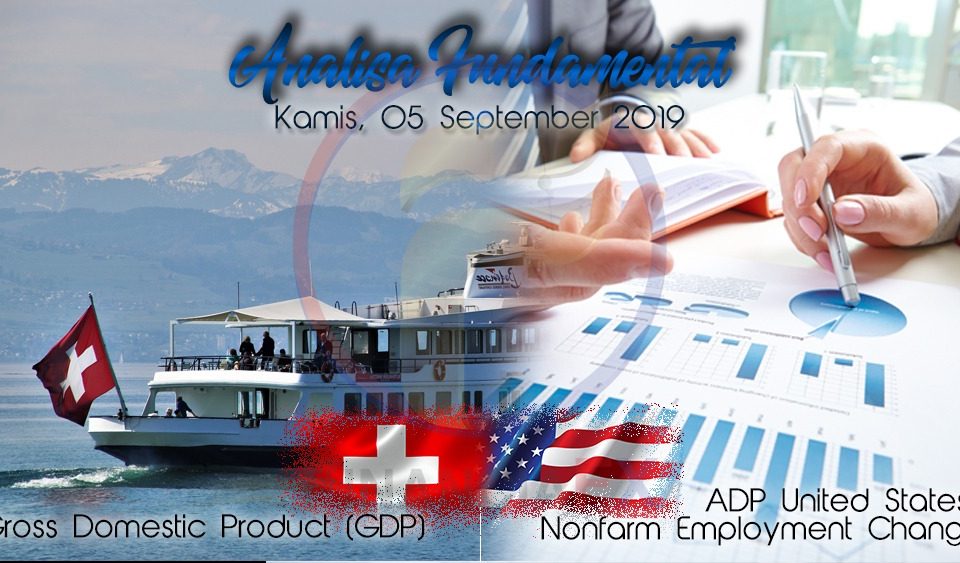 Switzerland GDP & ADP US Nonfarm Employment Change